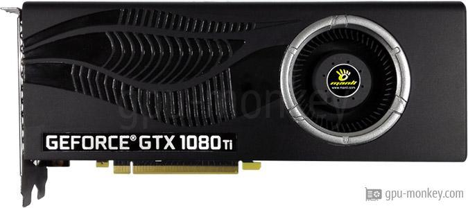 MANLI GeForce GTX 1080Ti (F369G+N470) vs GALAX GeForce RTX 2080 Ti