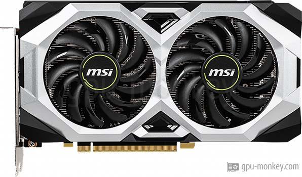 MSI GeForce RTX 2060 VENTUS 12G Benchmark and Specs